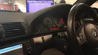E39 M5 dyno run
