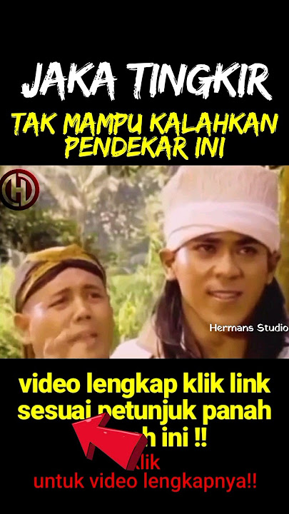 Jaka Tingkir was unable to defeat this powerful warrior #jakatingkir
