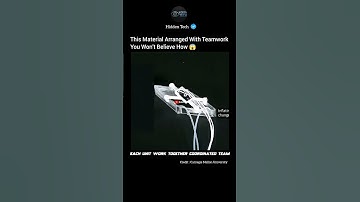 Robotic Metamaterials Work Like A Team To Move #shorts#engineering