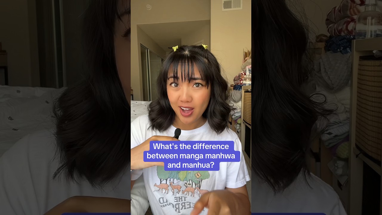 What's the difference between manga, manhwa and manhua?