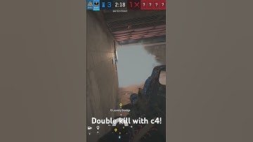 Nice double kill with the c4!