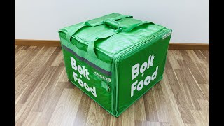 Bolt Food bag unboxing and setup