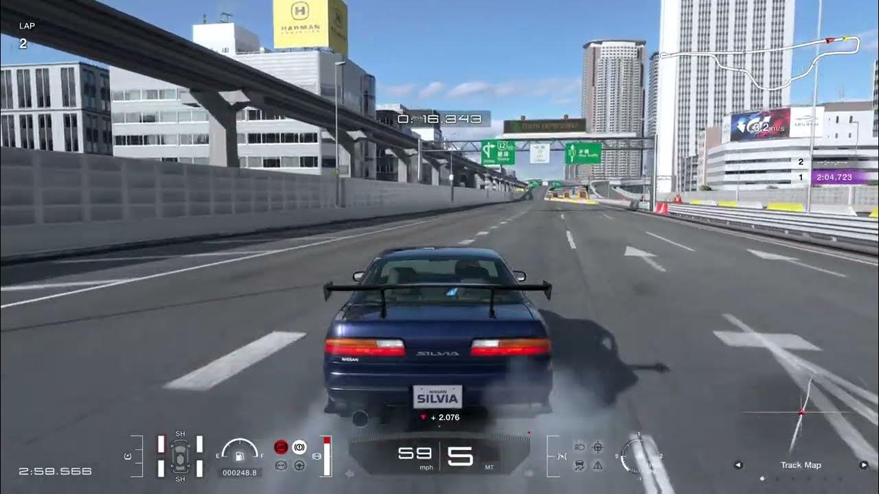 GT7 Nissan Silvia Q's S13 '88' Engine Swap 1037 BHP 252 Mph Hot Lap