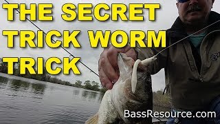 Trick Worm Tips สำหรับการตกปลาเบสที่ไม่เคยเปิดเผย - จนถึงตอนนี้!