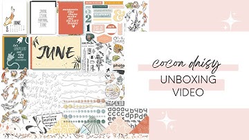 Cocoa Daisy Unboxing | Koi Pond Kits | Classic Happy Planner Erin Condren | Memory Keeping Kits