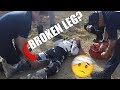 I BROKE MY LEG? (GLENN HELEN MX PART 1)