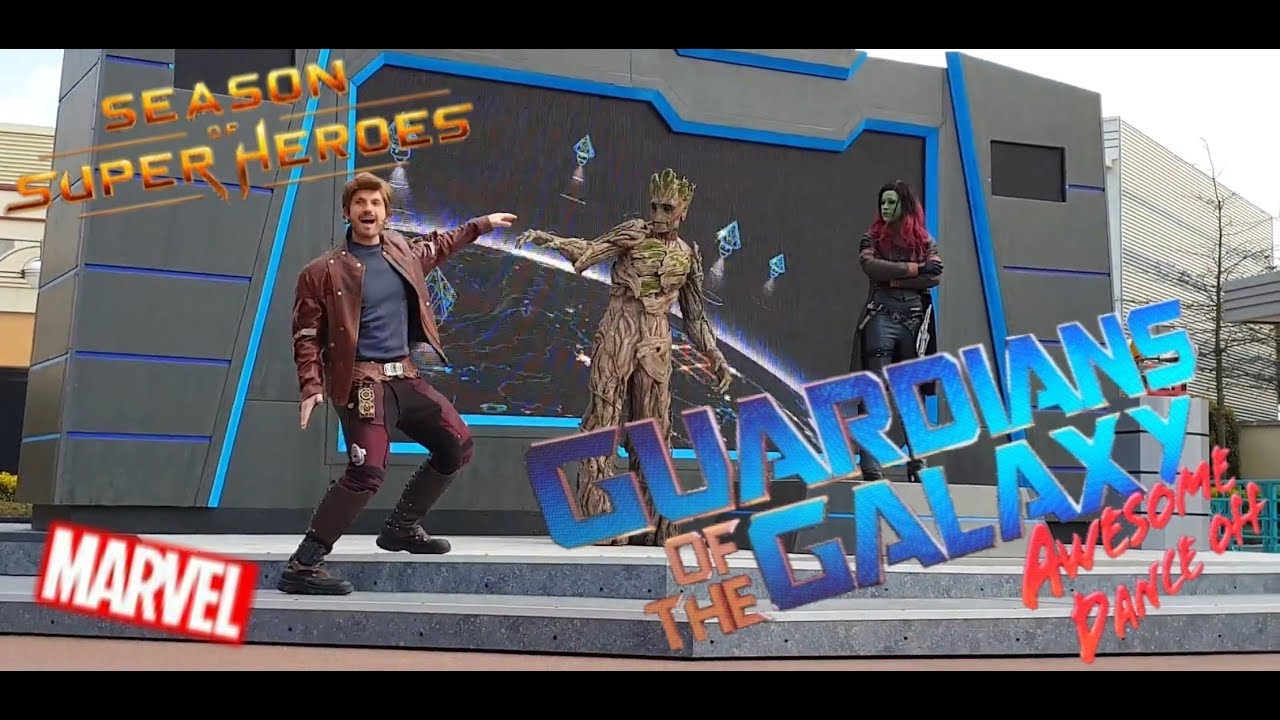 DISNEYLAND PARIS - DANSE AVEC LES GARDIENS DE LA GALAXIE - THE GUARDIANS OF THE GALAXY Awesome Dance