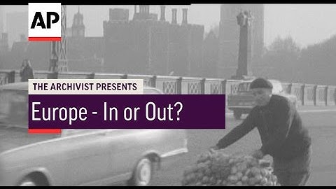 Europe - In or Out? | The Archivist Presents #44