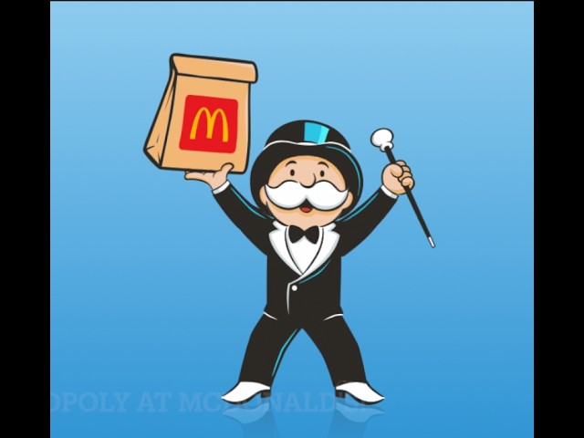 Monopoly at McDonald's!