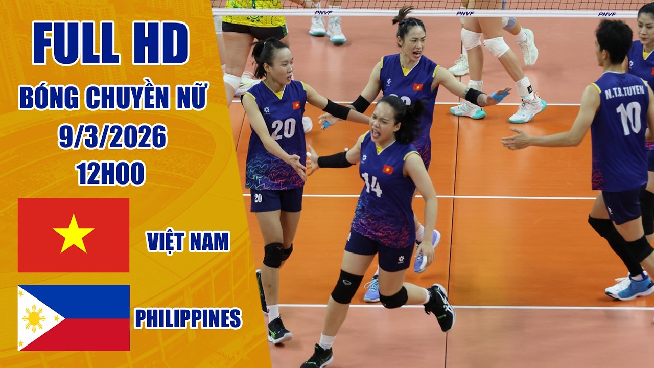 Việt Nam - Philippines | Chiến thắng dễ dàng dành cho Thanh Thúy và các đồng đội