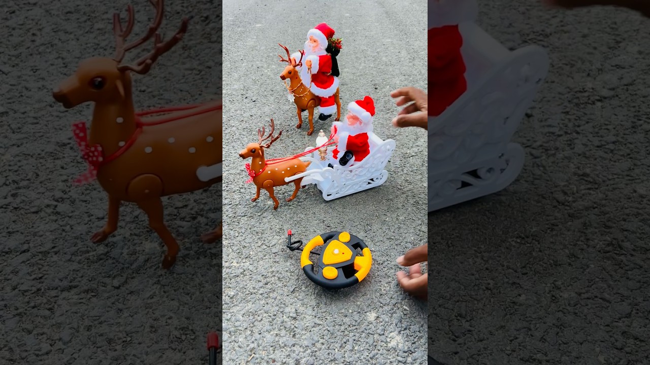 RC Santa Claus unboxing ￼and tasting video