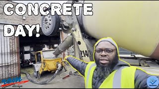 🧱 Ep 112: Concrete  Prep Day! How they Vapor Barrier, Wire Mesh & First Pour 🚧💧 | The Rilwan Vlog