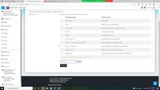 MOODLE TUTORIAL COURSE IMPORT