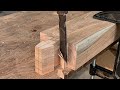 Extremely Creative Japanese Woodworking Joints - Excellent Handcrafted Cutting Skills