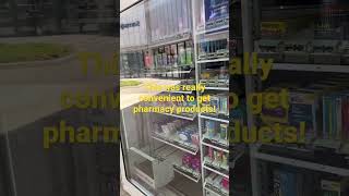 Pharmacy kiosk was convenient when you are away from home #pharmacybox