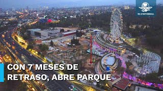 Parque Aztlán abre tarde y a medias; sólo 18 de 33 juegos funcionan