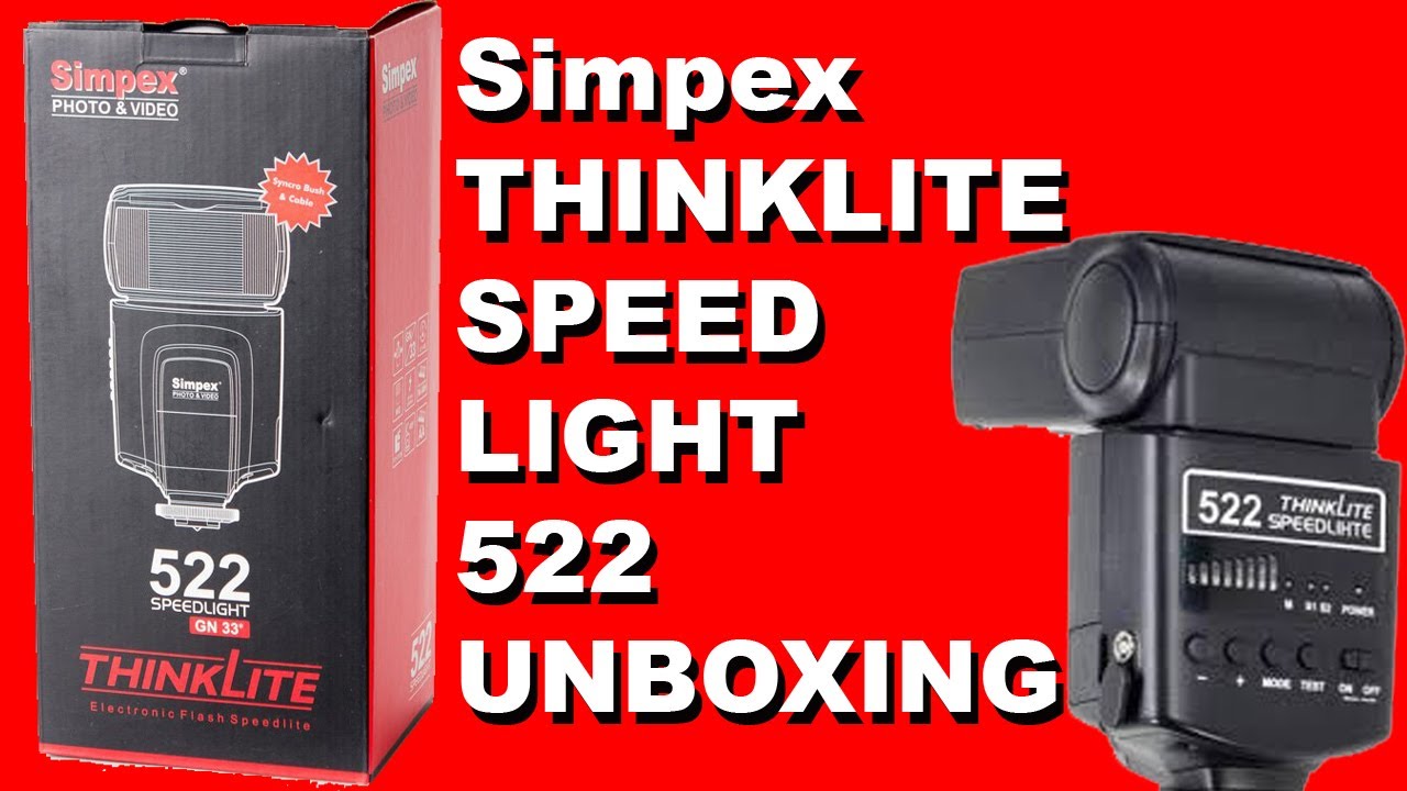 dslr camera flash light under 3000 simpex 522 speed light unboxing and review in hindi
