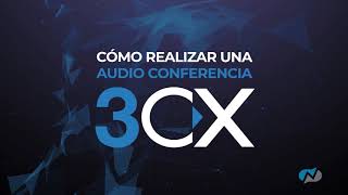3CX - Cómo Programar una Audio Conferencia screenshot 4