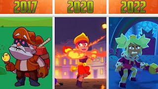 🔥ВСЕ МУЛЬТИКИ В BRAWL STARS 2017-2022!🔥(СЛИВ НОВОЙ АНИМАЦИИ)