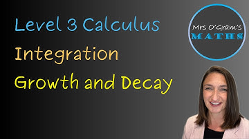 Differential Equations for Growth and Decay