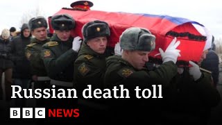 BBC research reveals 50,000 Russian soldiers have died in Ukraine | BBC News