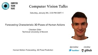 Forecasting Characteristic 3D Poses of Human Actions