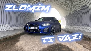 Test - BMW i4 M50 - s pomocí chiropraktika přežijete...