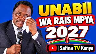 UNABII WA RAIS MPYA 2027:APOSTLE ALIA KWA SABABU YA INCHI