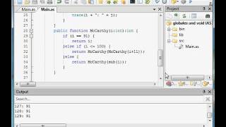[Flash] AS3 unter flashdevelop - 07 Funktionen[(BEISPIEL)ger] - Rekursion