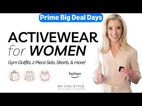 Video Prime Big Deal Days Women's Activewear Sale
