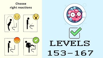 Brain Wash Game All Levels 153 - 167 Next Levels