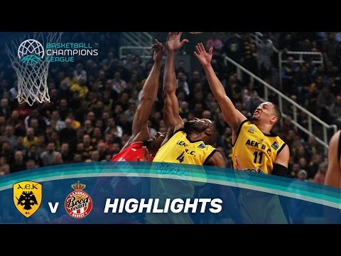 AEK v AS Monaco - Highlights - Round 16 (1) - Basketball Champions League