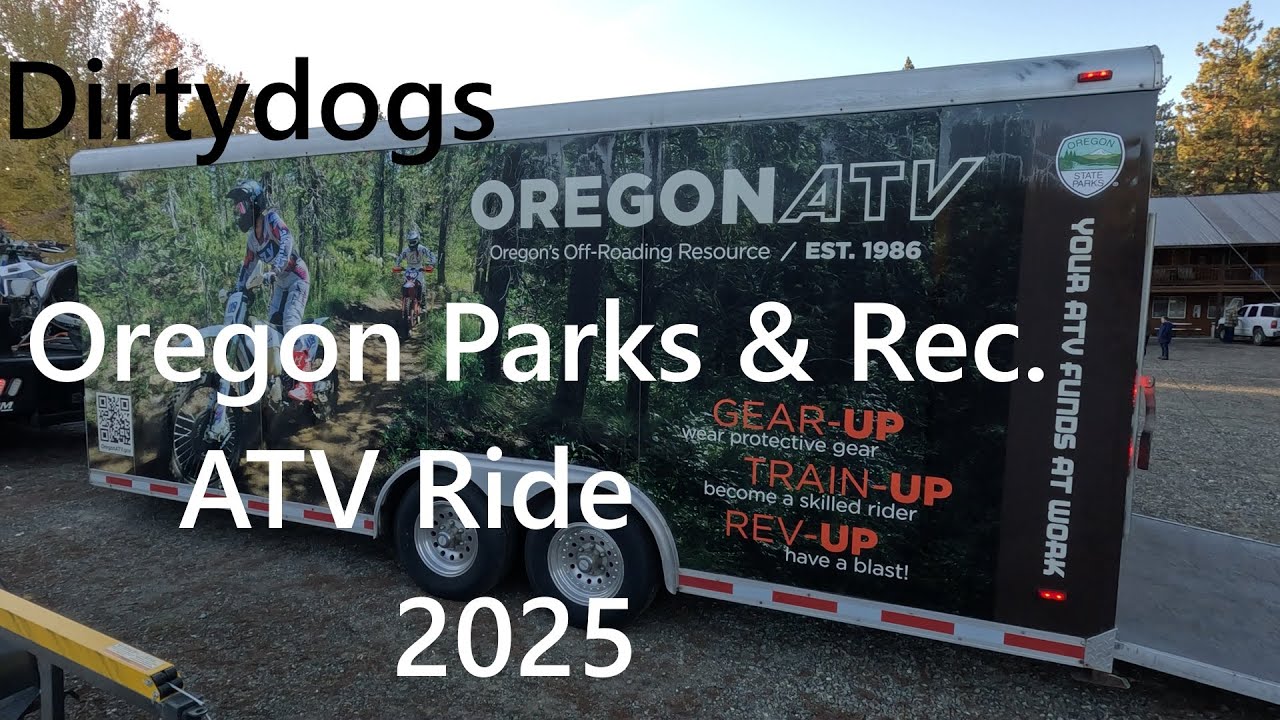 4K/Парки и зоны отдыха Орегона, мотопробег на квадроциклах/Самтер, Орегон, 21 октября 2025 г./Сев...