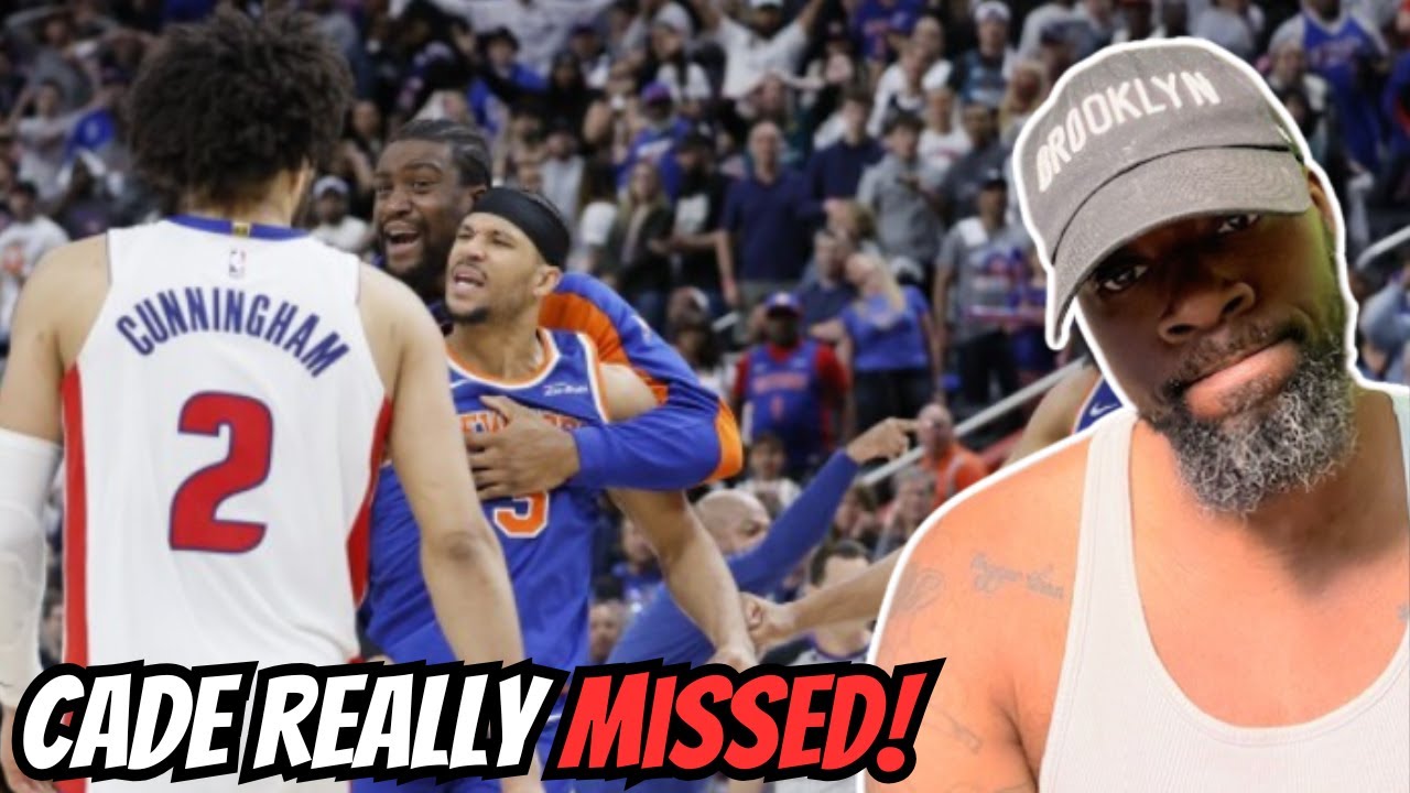 BROOKLYN FAN REACTS TO! Knicks vs Pistons Game 4 Highlights! - YouTube