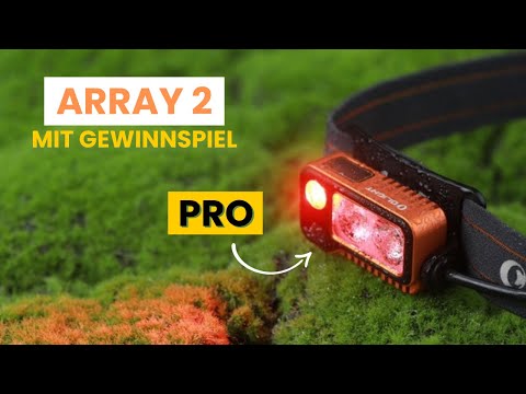 Olight Array 2 Pro orange Kopflampe + GEWINNSPIEL