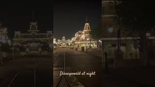 Empty Disneyworld Magic Kingdom at Night