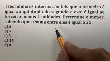 Problema de Matemática para Concursos com Equação