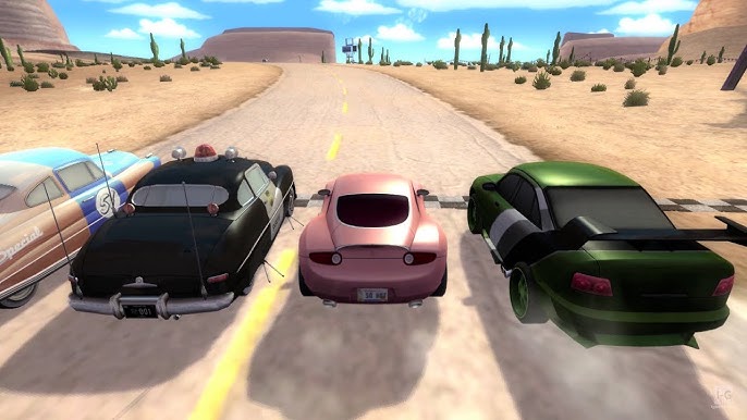 Cars: Race O Rama (PS3) Gameplay: Circuit Racing (Hudson Student Run) 