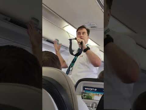 World's Funniest Flight Attendant EVER!