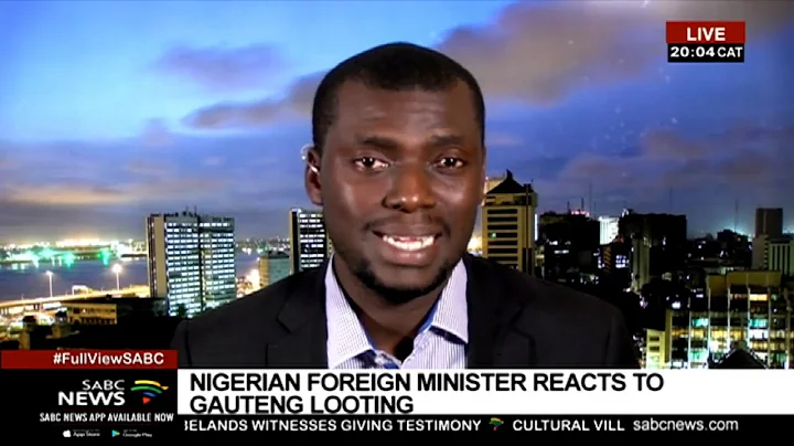 Gauteng looting | Reaction from Nigeria - Phil Ihaza