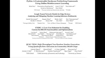 Computer Architecture - Lecture 15: Cutting-edge Research in Computer Architecture I (Fall 2021)