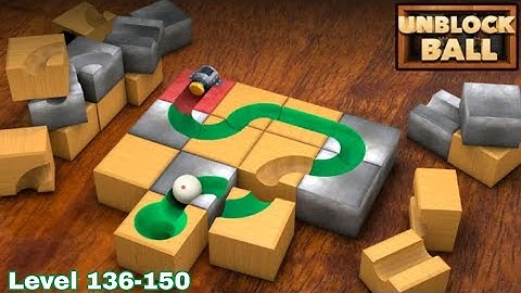 Unblock Ball - Block Puzzle _ Level 136-150 Complete - Puzzle Gameplay