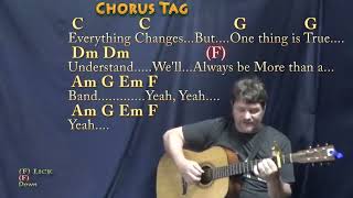 More Than A Band (Lemonade Mouth) Fingerstyle Guitar Cover Lesson with Chords/Lyrics - Capo 2nd Fret