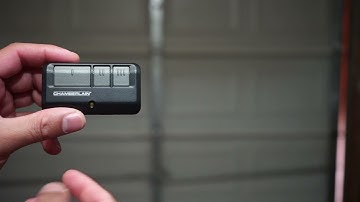 how to program Chamberlain 950 estd and 953 estd   how to program chamberlains remote   sync garage