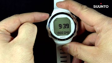 Suunto D-Series - How to use stopwatch