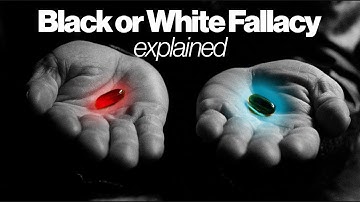 The Black or White Fallacy Explained in 2 Minutes