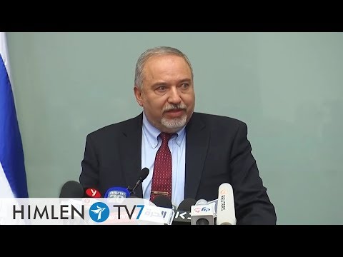 Video: Israels försvarsminister Agvidor Lieberman