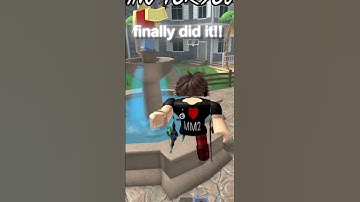 DOUBLE JUMP IN MM2...👌#shorts #roblox #mm2