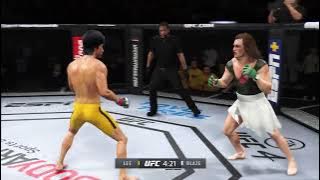 UFC 4 | Bruce Lee vs. Demmy Blaze (HOT MODEL) (EA Sports UFC 4)