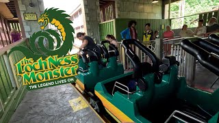 Restored Loch Ness Monster 4K | Row 3 | Busch Gardens Williamsburg
